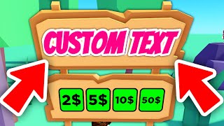 How To Get Custom Text In Pls Donate (Guide)  | Use Rich Text In Pls Donate