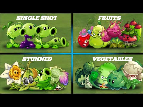 Random 4 Team plants Battle - Who Will Win?? PvZ 2 Team Plants vs Team Plants 