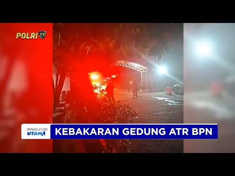 POLDA METRO JAYA SELIDIKI PENYEBAB KEBAKARAN GEDUNG ATR BPN