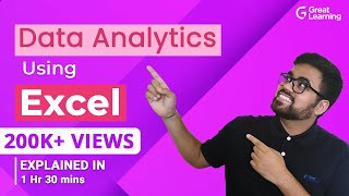 Download the video "Data Analytics using Excel | Excel Tutorial | Data Visualization using Excel | Great Learning"