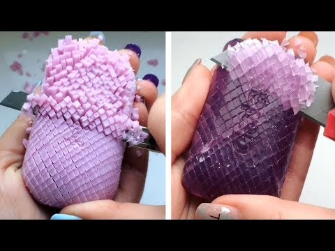 Entspannendes [ASMR] Seifenschnitzen | Befriedigende Seifenschneider Videos #77