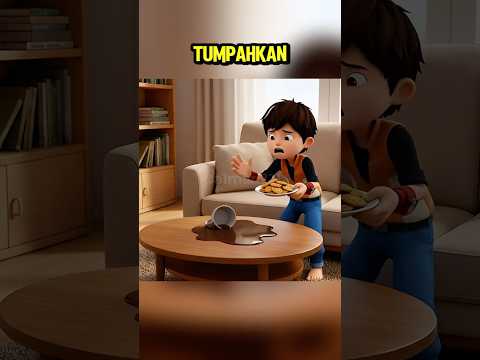 Siapa Tumpahkan AIR BOBOIBOY?!! 😱😭 #boboiboy #funnyshorts