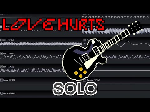 [FM] LOVE HURTS | GUITAR SOLO (FAMISTUDIO)