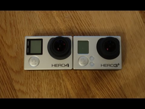 Differences In GoPro Hero 4 Black vs Hero 3+ Black