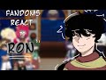Fandoms React To Each Other Ron Bad Parents GL2 2