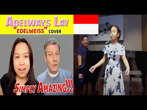 Adelways Lay - Eldeweiss  (cover) 😱|Ducth couple REACTION