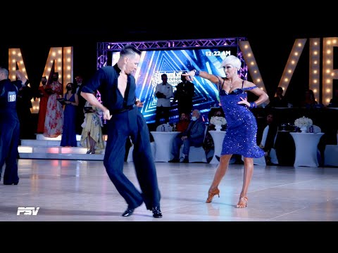 Andre and Natalie Paramonov I Professional American Rhythm I Miami Vibe 2021