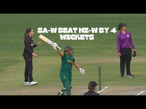 New Zealand Women's tour of South Africa | 1st ODI Highlights | Streaming Live on FanCode