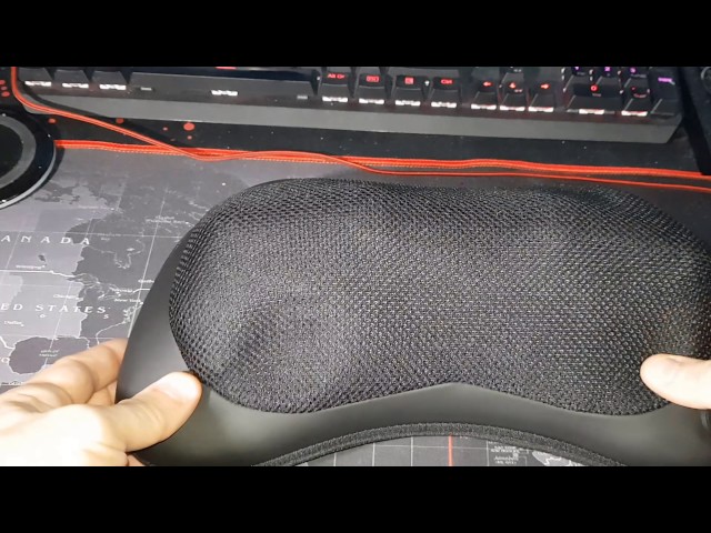 Vídeo relacionado con Nekteck masajeador de cuello y espalda, shiatsu cuenta con almohadilla de masaje de amasado 3D para aliviar el calor y el tejido eléctrico profundo Adecuado para usar en casa y en el automóvil (negro)