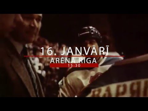 Spēle starp Latvijas un Krievijas hokeja leģendām