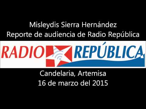 Desde el municipio de Candelaria en Artemisa reportan audiencia de Radio República