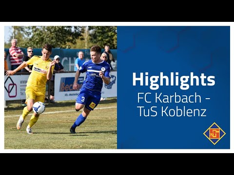 Highlights | FC "Blau-Weiß" Karbach - TuS Koblenz 1:1 | 3. Spieltag Oberliga RP/S - Nord | 2020/2021