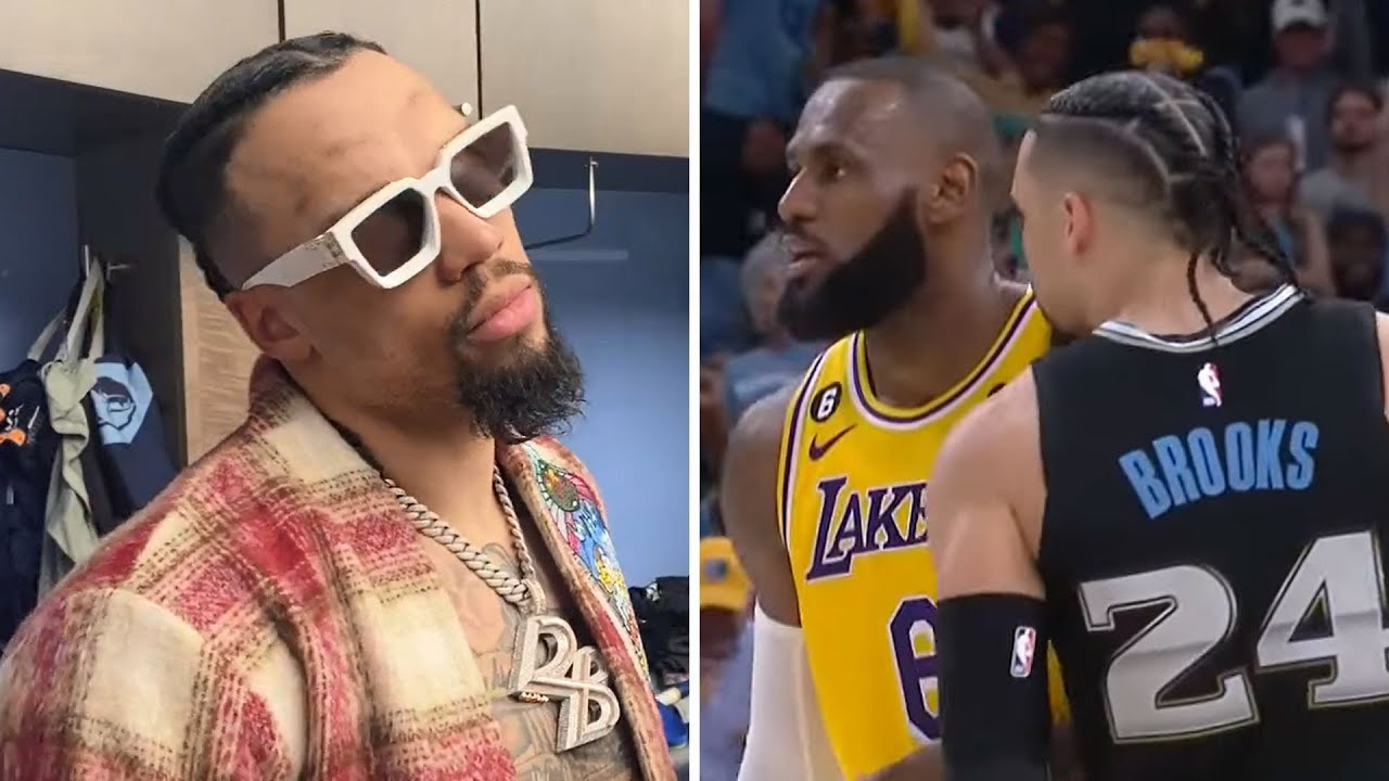 'I don't care, he's old' 🤷‍♂️ Dillon Brooks says he isn't worried about LeBron James 👀