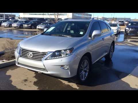 Lexus Certified Pre Owned Silver 2013 RX 350 AWD - Touring Package Review