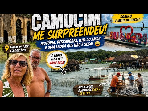 CAMOCIM ME SURPREENDEU! Ruínas, Pescadores, Ilha do Amor e uma Lagoa Seca Cheia de Água 😱