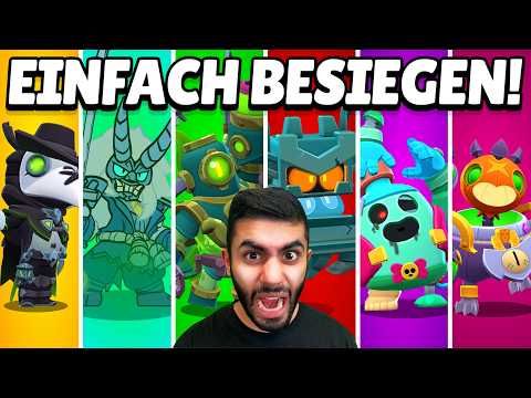 WIE DU JEDEN HALLOWEEN BOSS BESIEGST in BRAWL STARS! 😱