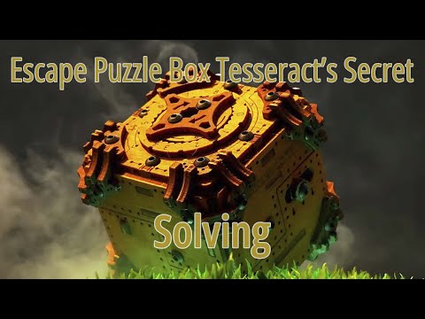 Escape Puzzle Box “Tesseract’s Secret” – Solving the Puzzle