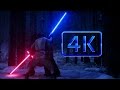 Star Wars Episode VII The Force Awakens Finn Rey Vs Kylo Ren 4K 60fps