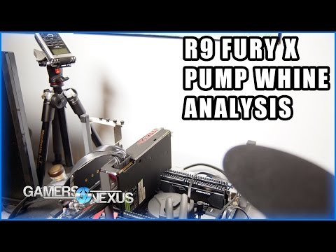 R9 Fury X Pump Whine Frequency Analysis vs. 980 Ti Hybrid