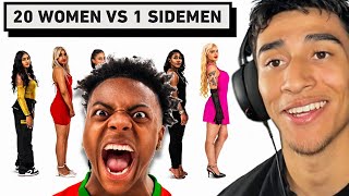 SPEED Shoots 20/20 On 20 WOMEN VS 1 SIDEMEN..