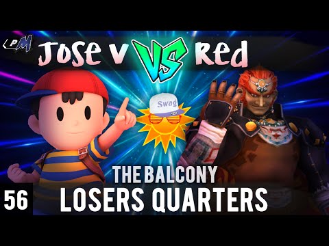 PM @ the Balcony 56 - Losers Quarters ft. Jose V (Ness) VS Red Ranger (Ganondorf)