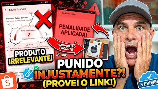 PUNIDO INJUSTAMENTE NO SHOPEE VÍDEO? Provei o Link e Mostrei o Produto!