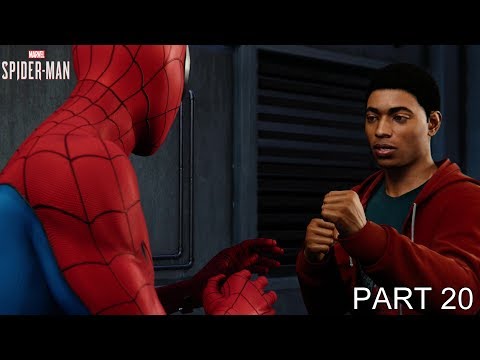 Marvel's Spider-Man PS4 Walkthrough Gameplay Part 20 - Spider-Man Teaches Miles Morales How To Fight