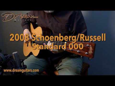 2008 Schoenberg/Russell 000, Cocobolo/Red Spruce image 26