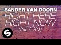 Sander van Doorn - Right Here Right Now (Neon ...