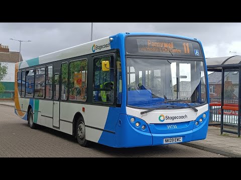 Stagecoach NE MAN 14.240LF Enviro200 39730 | Route 10/11: Pennywell - Grangetown