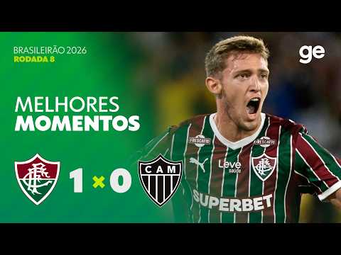 Gols e lances de Fluminense x Atlético Mineiro