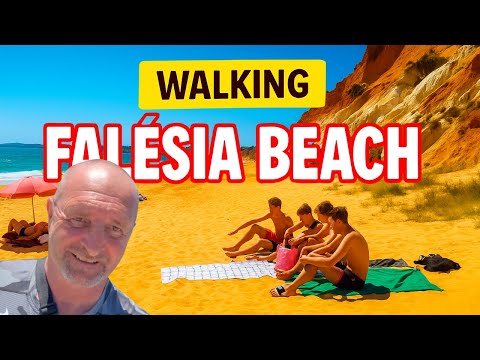 Walking FALÉSIA BEACH – Is This Portugal’s Most Beautiful Beach?
