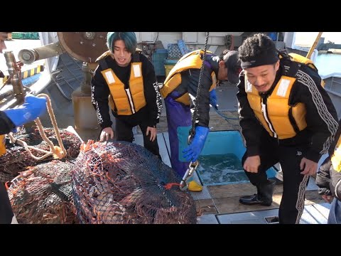 ガミックスとMYを北海道の極寒カニ漁船に乗せてみた【ドッキリ】
