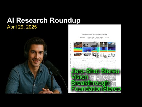 Zero-Shot Stereo Vision Breakthrough: FoundationStereo