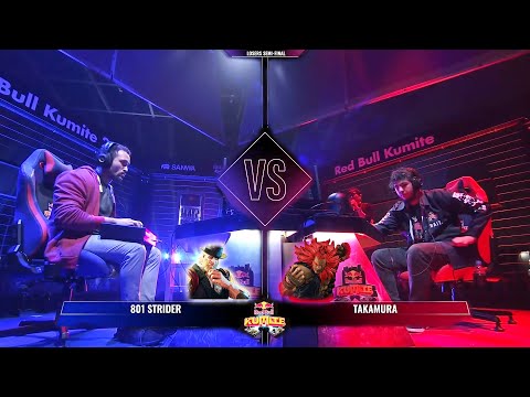 SFV CE - 801 Strider(G) Vs Takamura(Akuma) | Red Bull Kumite Japan 2019 - Main Event