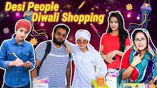 Desi People Diwali Shopping Part-2  Rakhi Lohchab