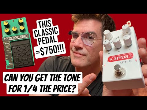 ORIGINALS ARE $750, can the KARMA MTN 10 PEDAL GET THE TONE?
