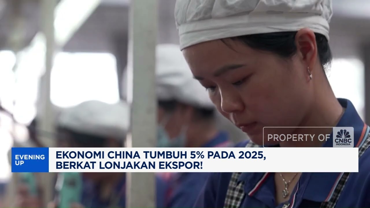 Ekonomi China Tumbuh 5% pada 2025, Berkat Lonjakan Ekspor!