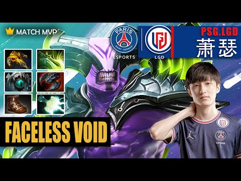 Faceless Void Safelane | PSG.LGD.Ame | TOP 1 CHINA CARRY 200IQ CHRONO | 7.31d Gameplay Highlights