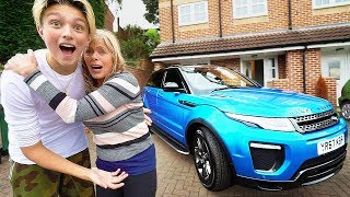 Kid surprises Mom with her Dream Car... (emotional)