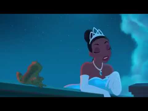 princesa e sapo desenho animado completo