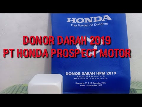 Thumbnail for Souvenir Donor Darah Pt Honda Prospect Motor 2019 by Honda Prospect Motor
