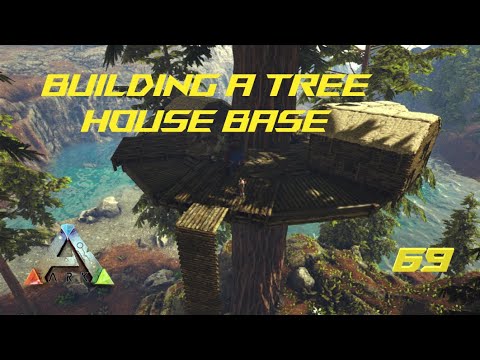 Mega Ark (PS4) Episode 69: Building a Treehouse Base on Ragnarok