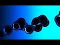 Glossy Metaball Cell Division Animation In Blue Background Stock Footage Stock Video Cinefootage