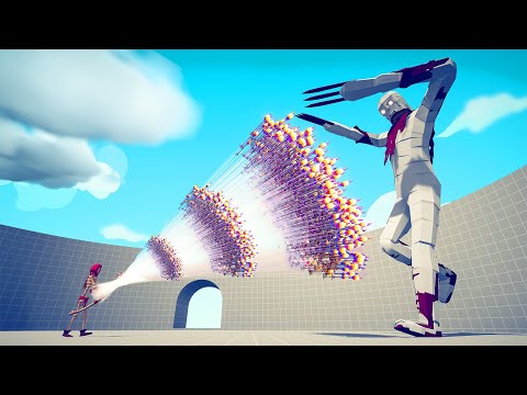 GIANT SCP ARMY vs EVERY GOD - Totally Accurate Battle Simulator TABS