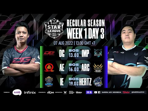 ASL 2022 Winter Week 1 Day 3 | Garena AOV Indonesia