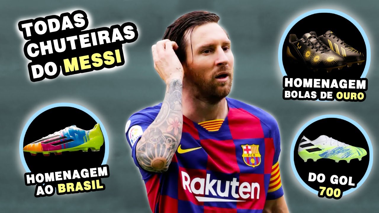 TODAS AS CHUTEIRAS DO MESSI - "DA BASE ATÉ O GOL 700"