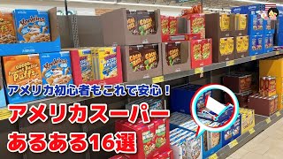 【アメリカ初心者もこれで安心！】アメリカスーパーあるある16選｜ALDIショッピングツアー