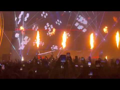 Tiesto concert at expo2020 last day