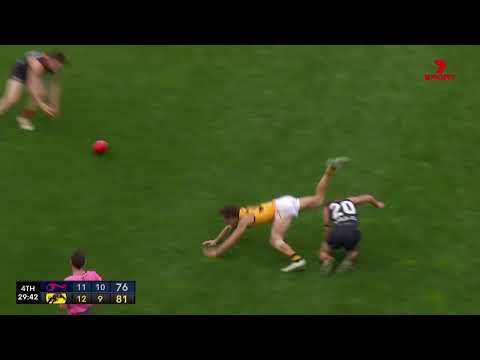 Hostplus SANFL GF Snapshot - Glenelg's Will Chandler produces inspirational smother in dying seconds